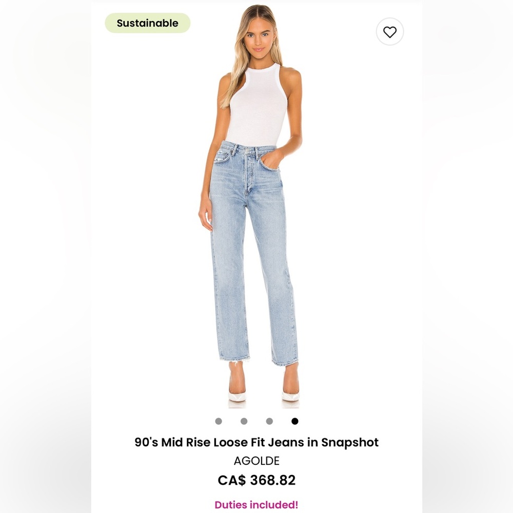 AG Adriano Goldschmied Light Blue Straight Leg Jeans